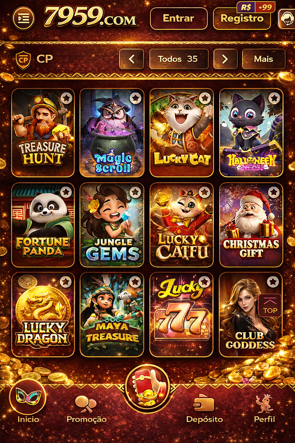 real festa slots 